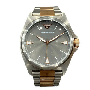 Emporio Armani Nicola watch, total weight 125g, stainless steel, quartz movem...